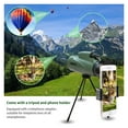 thumbnail image 4 of 12X50 Monocular Outdoor Camping Travel Hunting HDTelescope With Tripod MobilePhone Holder Watching Bird ,Easy Adjustment, 4 of 6