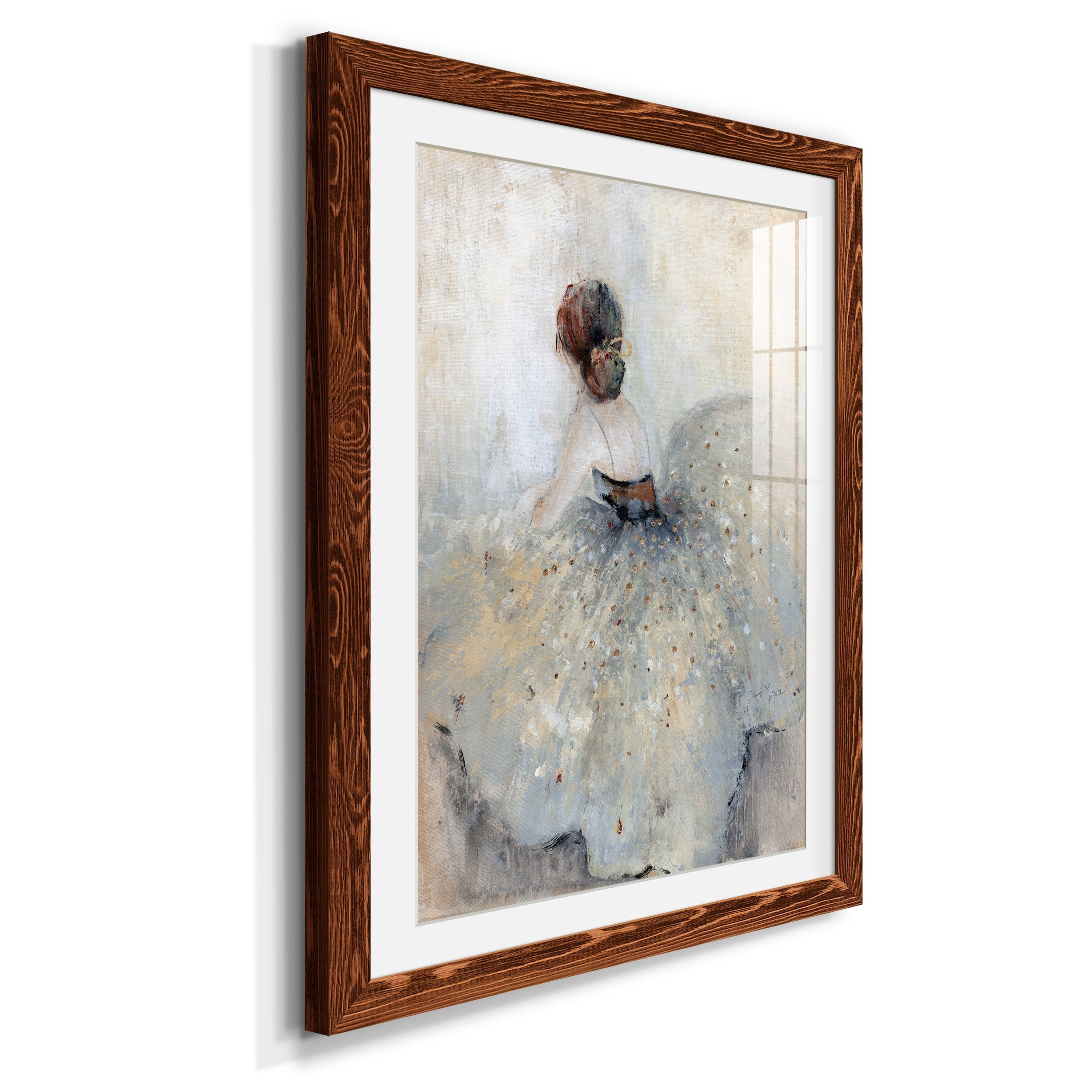 Sunday Best Hen - Premium Framed Print - Distressed Barnwood Frame - Ready to Hang
