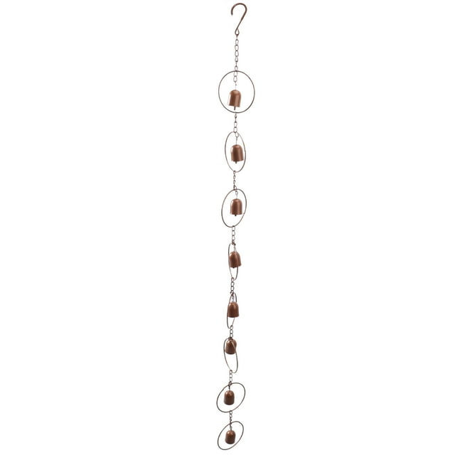 Rain Chain, Rain Chime Exquisite Metal Bell Shaped For House For Gutter