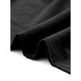 thumbnail image 5 of DARING DIVA Women's Plus Size Ruffle V Neck Long Sleeve Midi Casual Dress 4X Black, 5 of 6