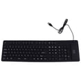 thumbnail image 4 of Estbridge 109 Key Silicone Folding Keyboard USB Roll up Work, 4 of 6