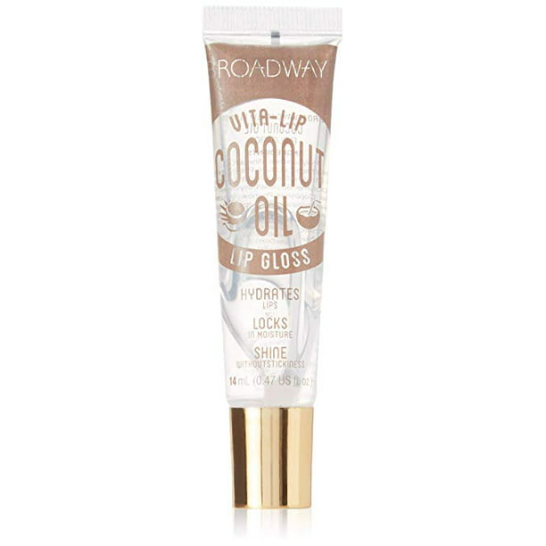 Broadway Vita-Lip Clear Lip Gloss 0.47oz/14ml (BCLG0301- Coconut Oil ...