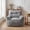 Gray, variant on Ataucjin Bean Bag Chair for Adults, Cozy Bean Bag Sofa Chair with Armrests, Chenille Comfy BeanBag Chairs with Shredded Foam, Soft Lazy Sofa for Reading in Bedroom, Living Room and Dorms