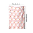 thumbnail image 2 of Soft Thick Throw Blanket Saw Blanket Soft Full Size Blanket U of L Blanket Soft Blanket Twin Size Big Soft Blanket Heat Blanket Fuzzy Blankets for Men Rip Blanket Large Blankets Halloween Blanket, 2 of 3