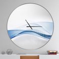 thumbnail image 2 of Designart Horloge Murale Moderne 'vague d'Eau 3d', 2 of 6