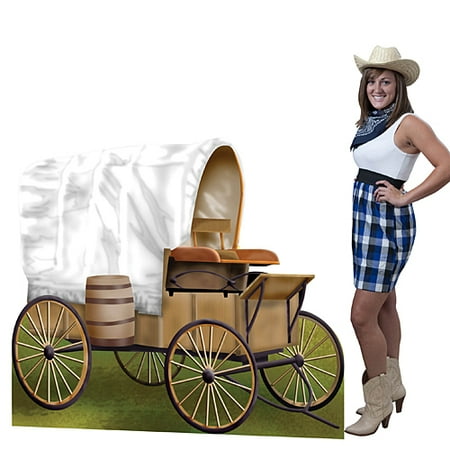 - 4 ft. 8 in. Wild West Covered Wagon