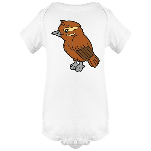 Cute Xenops Bird Bodysuit Infant -Image by Shutterstock, 6 Months
