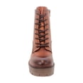 thumbnail image 5 of Women's Lug Sole Combat Boots – Lace-Up Platform Ankle Boots, 5 of 5