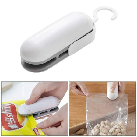 Mini Bag Sealer, Handheld Heat Vacuum Sealers, 2 in 1 Heat Sealer and