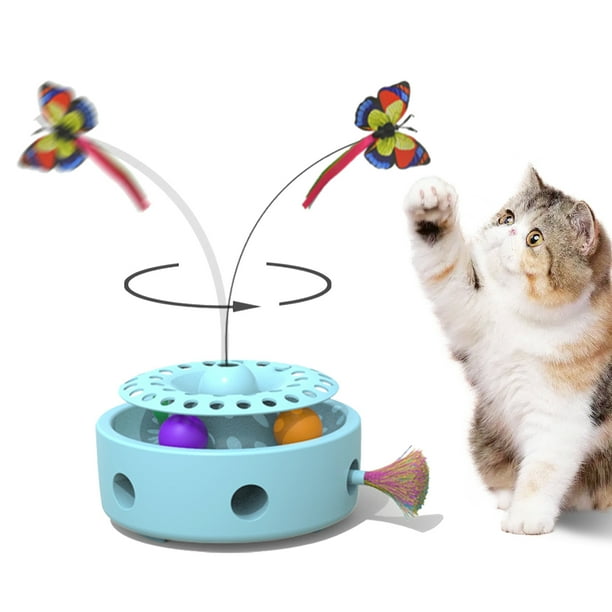 BreaDeep Cat Toys 3in1 Smart Interactive Electronic Kitten Toy