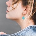 thumbnail image 2 of VerPetridure Creative Earrings Earrings Personalized Sweet Drop-Shaped Earrings Simple crystal cluster earrings personality sweet drop earrings, 2 of 2
