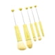 thumbnail image 4 of Juego de 5 brochas de maquillaje de ojos, brochas cosméticas, kit de herramientas de brochas de maquillaje de cejas portátiles con tubo de metal para, 4 of 9