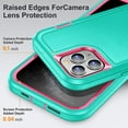 thumbnail image 3 of Étui de Protection Antichoc pour iPhone 13 Pro Max avec Support Bon Marché et Fin, 3 of 5