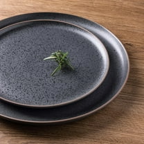 Stoneware Dinnerware Sets for 4 - Speckled Ashen