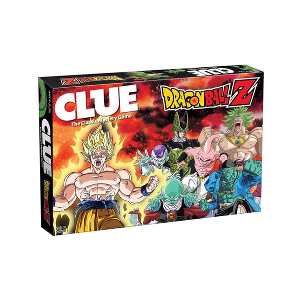 Juego de mesa CLUE Dragon Ball Z Collectible con licencia oficial