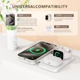 thumbnail image 2 of Cargador inalámbrico RYND 2025 3 en 1 para iPhone, Apple Watch y AirPods, 2 of 6