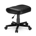 thumbnail image 1 of EUREKA ERGONOMIC Tabouret Multi-Usage, Tabouret de Jeu, Tabouret Pivotant Réglable en Hauteur avec Roulettes, Pouf Repose-Pieds Simple pour Réunion, Tabouret de Jeu Vidéo pour Maison Ou Bureau, Noir, 1 of 4