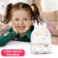 thumbnail image 4 of Resicozy Backpack for Teen Lightweight Bookbag for College Women Laptop Casual Cute Floral Printed Daypack Pink, 4 of 5