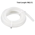 thumbnail image 3 of Tubo de silicona 4mm ID X 8mm OD 3.3' Manguera de goma de silicona flexible Translucido para transferencia de bomba de agua y aire, 3 of 5