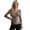 Beige, variant on Womens Long Sleeve Tops Casual Crewneck T Shirts Animal Print Off Shoulder For Plus Size Bodycon Sheer Mesh Blouse Basic Tees