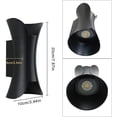 thumbnail image 4 of Aplique LED de 10W para exteriores, focos de pared para interiores, lámpara de pared para exteriores moderna de aluminio IP65, foco para arriba y abajo, luz blanca cálida, aplique para exter JFHHH pequeña, 4 of 5