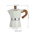 thumbnail image 2 of HLONK Coffee Pot Gooseneck Electric Tea Kettle Makers Espresso White, 2 of 8