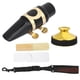 thumbnail image 1 of Juego de accesorios para saxofón alto 4 en 1, cañas para clarinete, silenciador silencioso, boquilla, tapa, correa para el cuello, 1 of 8