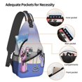 thumbnail image 4 of Yeeps Hide and Seek Lightweight Cross Chest Bag Diagonally Sling Bag Crossbody Backpack Shoulder Bag Sports Outdoor, 4 of 9