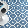 thumbnail image 6 of Dash & Albert Elizabeth Machine Washable Rug, 5' x 8', Navy, 6 of 7
