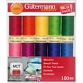 thumbnail image 3 of Gutermann Bright Colors 100m Sew-All Thread Set- 10 Spools, 734006-3, 3 of 4
