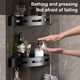 thumbnail image 5 of FloreceBien Estante triangular sin perforaciones para lavabo de baño montado en la pared, 5 of 5