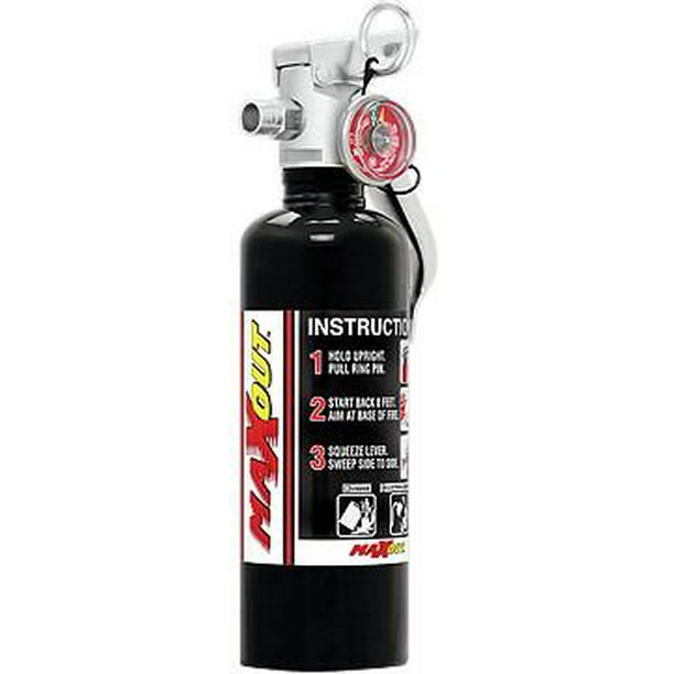 1 lb. MaxOut Black Dry Chemical Fire Extinguisher