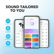 soundcore P25i Bluetooth True Wireless Earbuds, Big Bass, 30H Playtime, IPX5, with Charging Case, Black