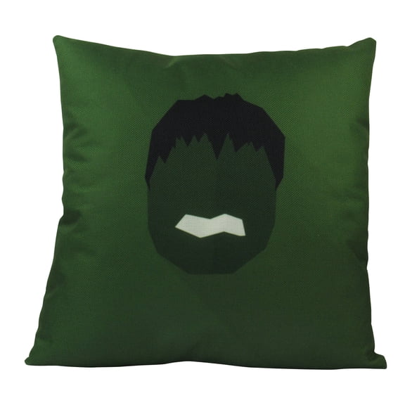 Hero | Green | Superhero | Vector Art | Fun Gifts | Pillow Cover | Home Decor | Throw Pillows | Happy Birthday | Kids Room Decor | Kids Room