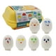 thumbnail image 4 of 6 piezas Huevos Juguete Reconocimiento de color Juguete chirriante Juguete de con caja de almacenamiento de huevos Desarrollo Huevos de, 4 of 9