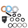 thumbnail image 2 of Kit de anillos adaptadores de lentes LED portátiles de luz de Flash de estudio 48 ANGGREK Otros, 2 of 8