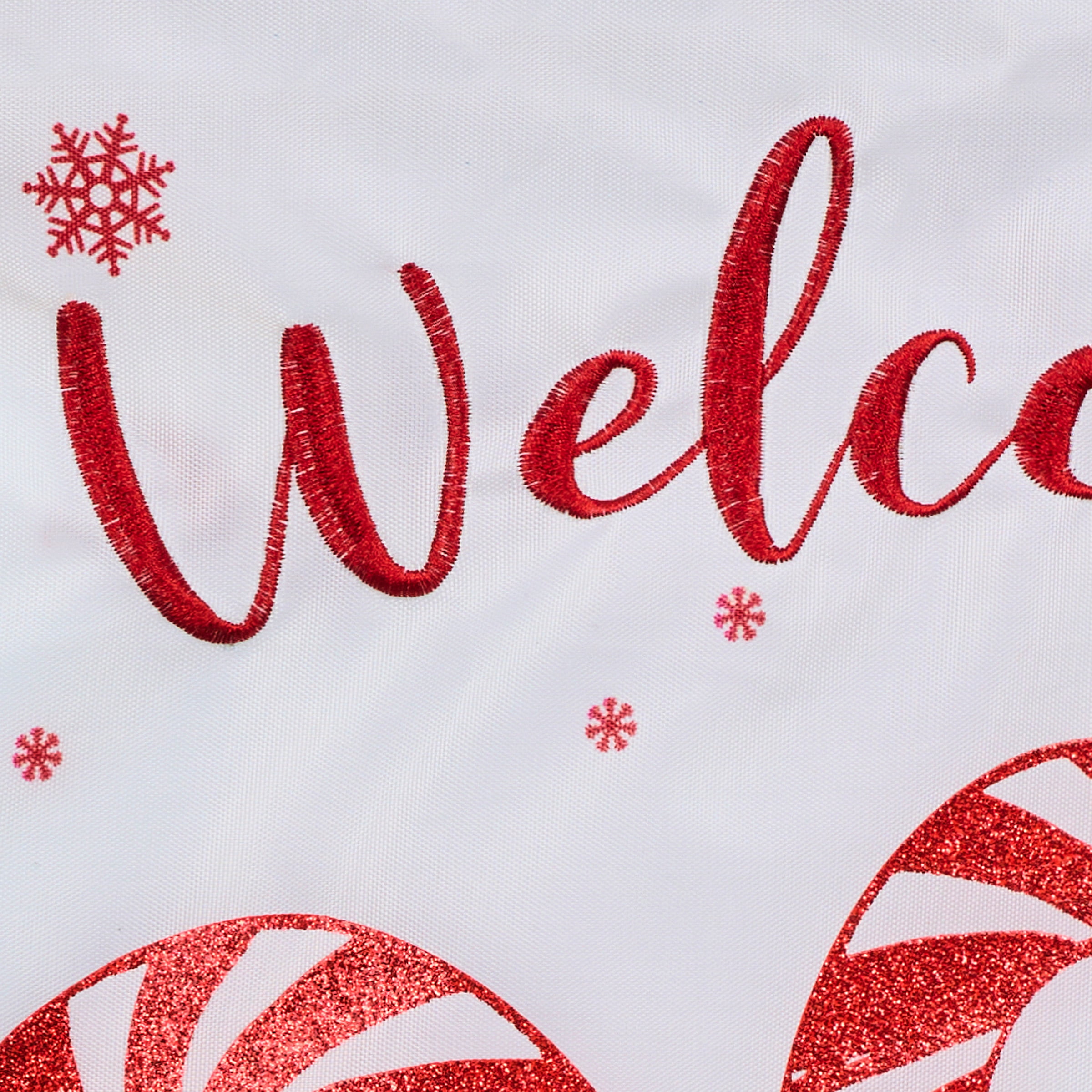 Candy Cane Yard Flag 11.5in x 18in