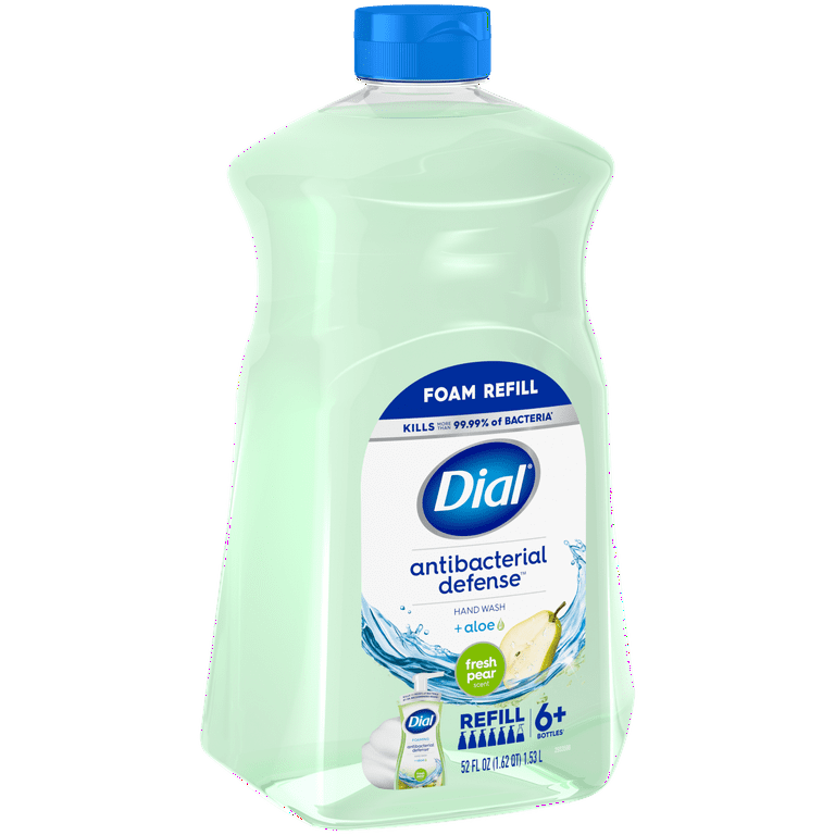 Dial foaming hand soap refill fresh pear hotsell