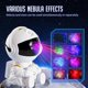 thumbnail image 3 of Star Projector Galaxy Night Light - Astronaut Lamp Projector, Starry Sky Nebula Ceiling Lamp with Remote Control, Star-Holding Model (White), 3 of 5
