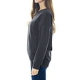thumbnail image 3 of Fleece Maternity Nursing Tops Sweatshirt Long Sleeve Breastfeeding Shirts Clothes for Women, 3 of 6