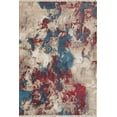 thumbnail image 2 of Stratford AM20A Liquid Gold Abstract Vintage Gold Area Rug, 2'6" x 4', 2 of 6