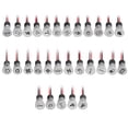 thumbnail image 2 of SagaSave 12V LED Auto Warning Light Indicator Metal Car Warning Indicator Lamps Waterproof IP67, 2 of 6