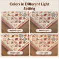 thumbnail image 7 of Design&I 2'x3' Ultra Soft Door Mat, Assorted Boho Vintage Southwestern Checkered Door Mongolian Nylon None Fluffy Washable Easy Care Indoor rug for Bedside Entryway, 7 of 7