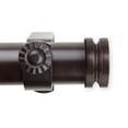 thumbnail image 2 of 1 inch Knop Curtain Rod 48-84" - Mahogany, 2 of 2