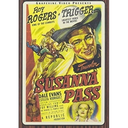 Susanna Pass (1949) (DVD), Grapevine Video, Western