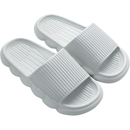 

Cloud Slippers for Women and Men Shower Non-Slip Quick Drying Super Soft Bathroom Comfy Thick Couple Sandals