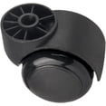 thumbnail image 2 of 2 Inch Black Silent Stemless Caster - Replacement Chair Wheels For Office Chairs - Furniture Casters - 5pcs, 2 of 4