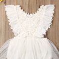 thumbnail image 3 of SUNSIOM Baby Girls Romper Lace Halter Backless Dress Jumpsuit, 3 of 7