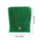 thumbnail image 3 of Toalla de mano navideña de algodón, suave, absorbente, sin pelusa, con bordado de Papá Noel, ideal como regalo navideño | Blanco, amarillo, verde y rojo | Uso multiusos para gimnasio, viajes, playa, 3 of 6