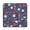 Huang-2, variant on Stylized Floral Artwork Orange Teal Design Picnic Blanket Waterproof Outdoor Beach Blanket Hand-held Pad Suitable for Travel, Camping, Beach, Family Gatherings